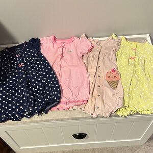 Carters snap onesies
